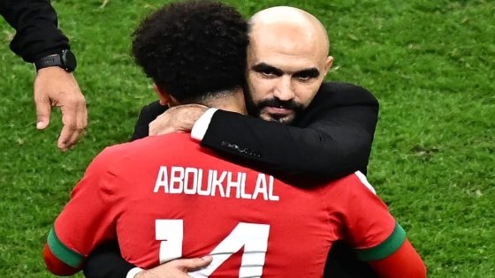 بعد توقيف أبو خلال الركراكي يرد بقوة