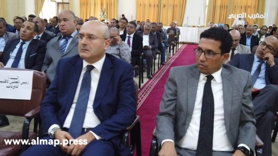 المديرالعام لوكالة إنعاش وتنمية أقاليم الشمال وعامل إقليم تاونات حريصان على تنفيذ برنامج التنمية