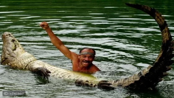 التماسيح تفتك رجلا أربعيني