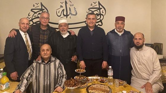 برقية شكر وتقديرللجمعية المغربية الفرنسية لترميم المقابر لجناب القنصل العام(بونتواز 95) الفرنسية