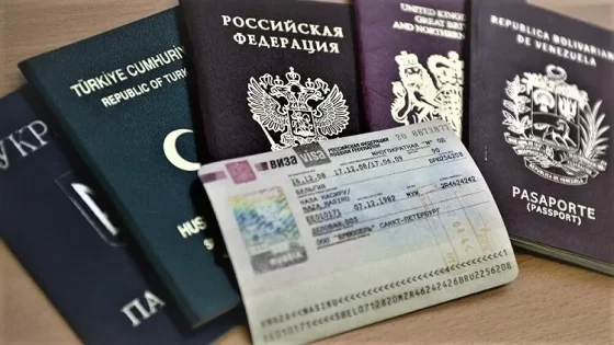 روسيا تلغي تأشيرات الدخول إلى أراضيها مع 3 دول