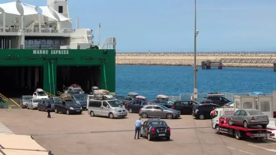 أمن ميناء طنجة المتوسط يحبط محاولة تهريب سيارات مسروقة