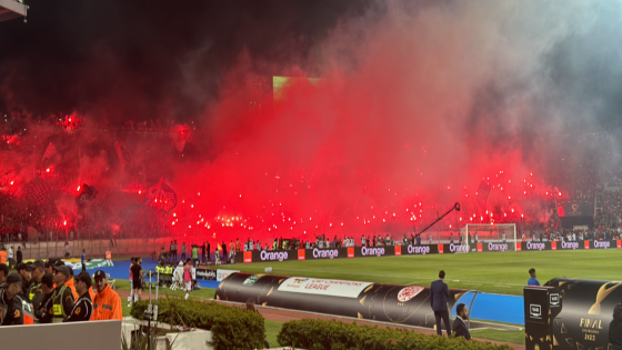 الجماهير الودادية تبهر العالم وتحرم فريقها من الكأس