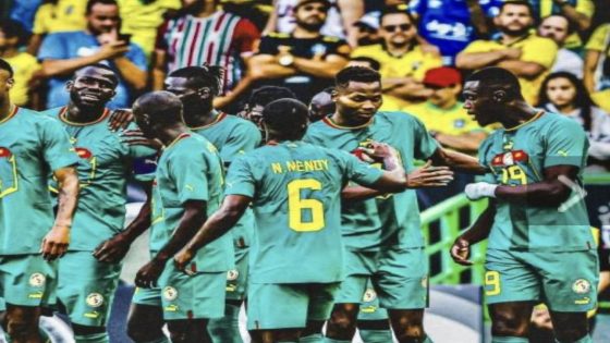 فوز المنتخب السينغالي على البرازيل ب4/2