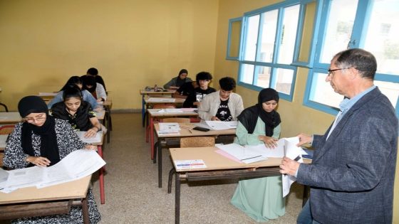 تنظيم حصص دعم لتلاميذ الدورة الاستدراكية