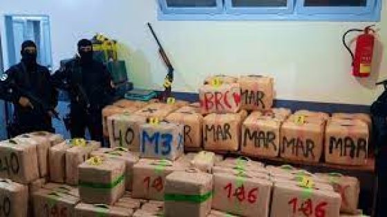 إجهاض عملية تهريب المخدرات بمدينة طنجة