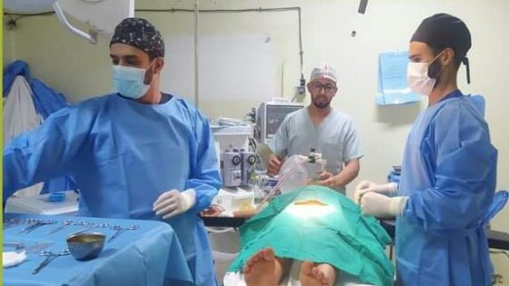 حملة جراحية استفاد منها أزيد من 28 طفل مريض بالمركز الاستشفائي الإقليمي سيدي حساين بناصر بورزازت