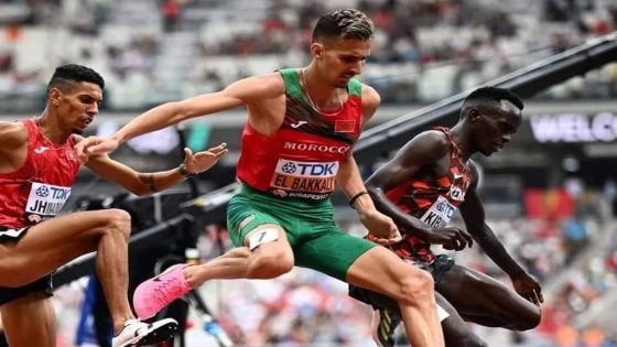 سفيان البقالي..الذهبية الثانية تواليًا في سباق 3 آلاف م موانع في بطولة العالم لألعاب القوى