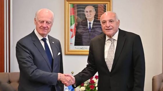 ملف الصحراء المغربية … دي ميستورا في الجزائر تأكيدا لدور هذا البلد في النزاع