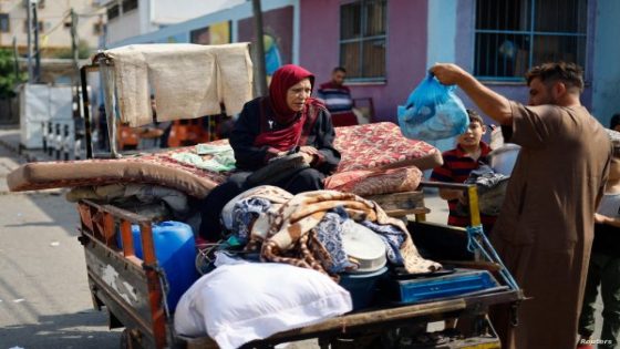 الأمم المتحدة: أكثر من 123 ألف شخص نزحوا في قطاع غزة