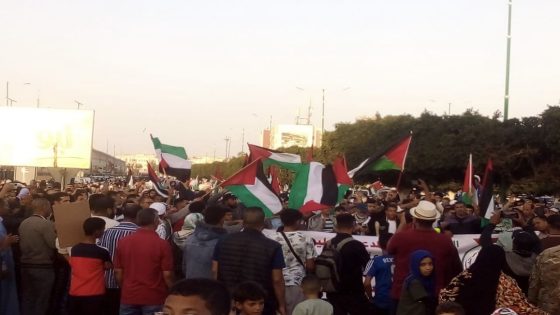 إنزكان : جبهة مغربية تنظم مسيرة تضامنية مع فلسطين