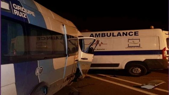 طنجة-مصرع مريض على مثن سيارة إسعاف اصطدمت بسيارة لنقل العمال