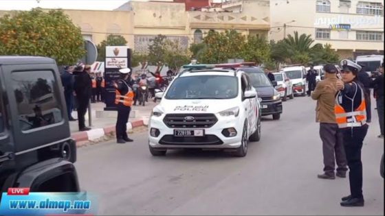 تازة : انتشار مكثف لرجال الأمن بمناسبة رأس السنة للحفاظ على سلامة المواطن+فيديو