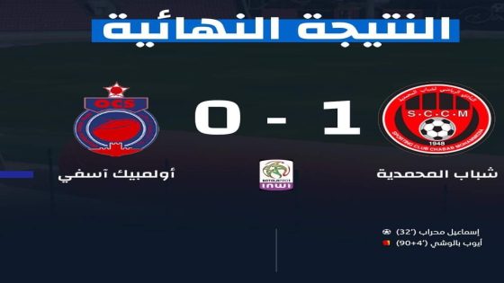 شباب المحمدية يخطف فوزا تمينا على حساب ضيفه أ. أسفي
