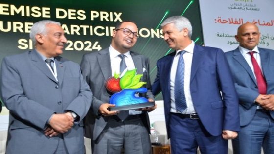 إبن إقليم تاونات الميسوري مصطفى صاحب شركة ” سومكان Somacan   ”  يتوج كأحسن شركة للقطب الدولي بمعرض الفلاحة بمكناس…