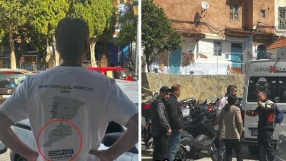 استجواب سياح أجانب في شفشاون بسبب ارتداء قمصان تحمل خريطة مغربية مبتورة
