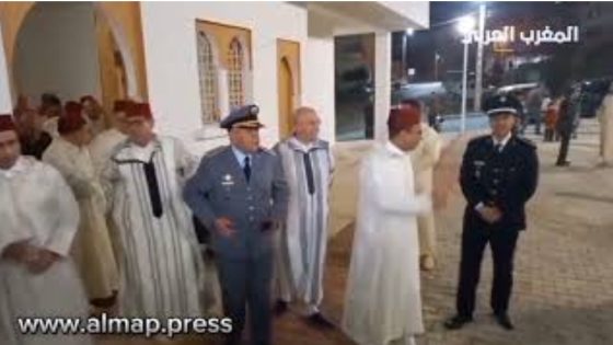 عامل إقليم تازة يحيي ليلة القدر المباركة بمسجد أحد رفقة الوفد الرسمي المرافق له