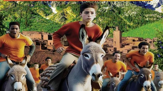 كرنفال الحمير ضمن مهرجان بني عمار للابتكار والثقافة