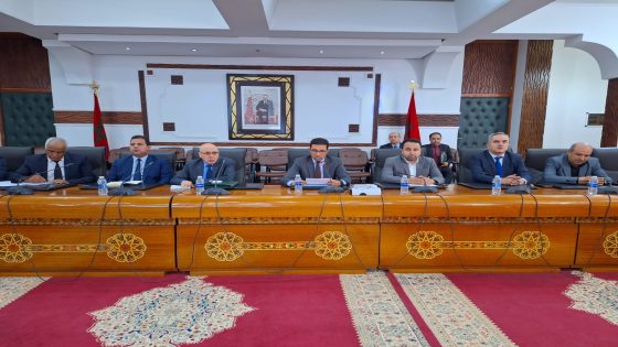 إجتماع اللجنة الإقليمية للتنمية البشرية لإقليم تاونات