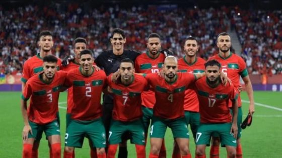 المنتخب المغربي يحتل المركز الثالث عشر عالميا في تصنيف الفيفا