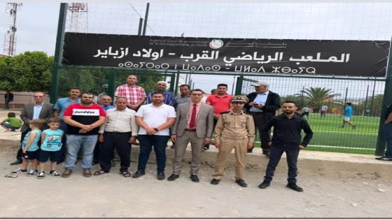 افتتاح ملعب القرب بجماعة أولاد زباير بتازة