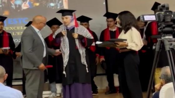 البرلمان يتدخل في رفض عميد كلية العلوم تسليم شهادة لطالبة بسبب ارتدائها الكوفية