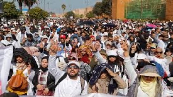 مظاهرات جديدة لأساتذة التعاقد في الرباط
