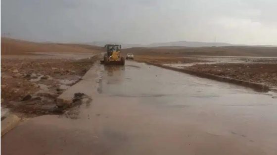 فيضانات بولمان تدمر قناطر وطرق وتغمر مساحات زراعية شاسعة