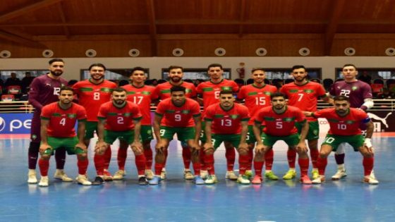 أفضل منتخب عالمي في الفوتسال لعام 2023: إنجاز تاريخي لأسود المغرب