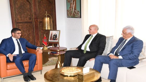 الوزير بنسعيد يجري مباحثات ثنائية مع نظيره الفلسطيني