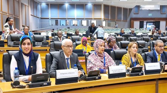 الطالبي العلمي يتباحث في جوهانسبورغ مع رئيس البرلمان الإفريقي