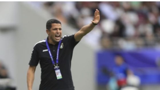 الحسين عموتة قد يخلف مانشيني في تدريب المنتخب السعودي بعد النتائج المخيبة