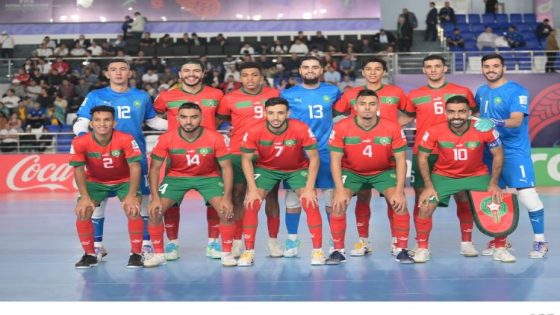 المنتخب المغربي يتصدر التصنيف الإفريقي والعربي في كرة القدم داخل القاعة