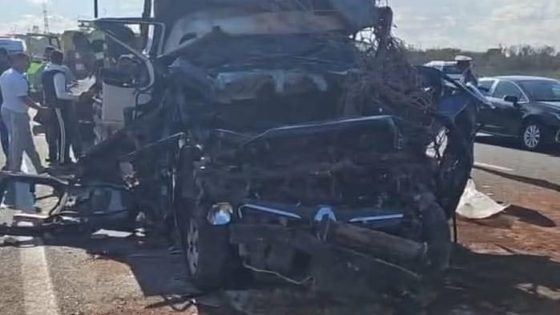 مأساة على الطريق السيار: مصرع ثلاثة أشخاص في حادث مروع