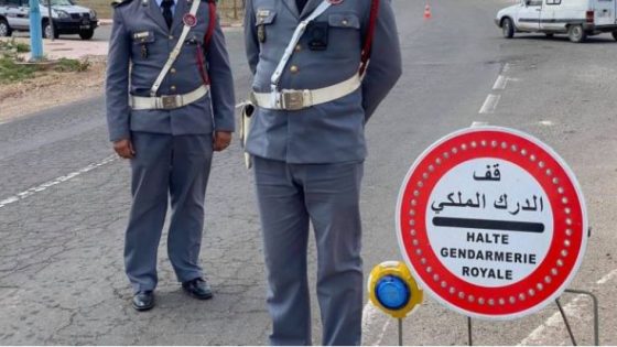 200 درهم تنهي مسيرة أجودان ودركي آخر بالخميسات وتجرهما إلى القضاء