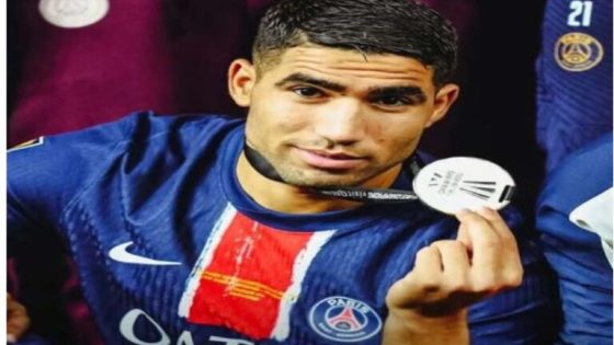 حكيمي يضيء سماء الكرة الفرنسية ويقود سان جيرمان للتتويج بالسوبر