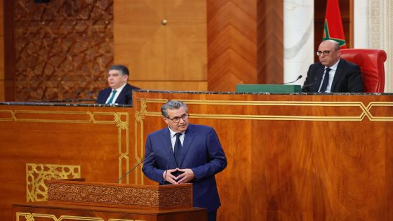 كلمة عزيز أخنوش رئيس الحكومة بمجلس المستشارين