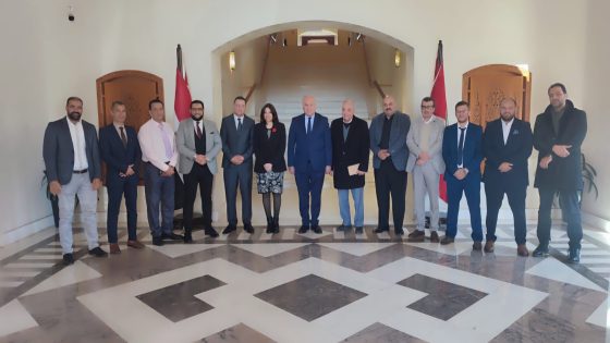 لقاء تاريخي بين السفير المصري وأبناء الجالية في الرباط