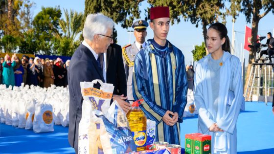 صاحب السمو الملكي ولي العهد الأمير مولاي الحسن وصاحبة السمو الملكي الأميرة للا خديجة يعطيان بالرباط انطلاقة العملية الوطنية “رمضان 1446”