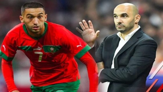 وليد الركراكي يبدد الشكوك: زياش لم يبعد ومكانه في المنتخب محفوظ