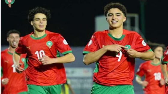 المنتخب المغربي للناشئين يكتفي بالتعادل أمام زامبيا في كأس أمم إفريقيا