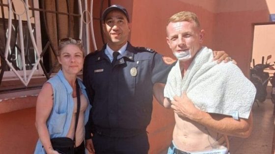 تدخل بطولي لرجل امن في مراكش تنقذ سائحا بريطانيا