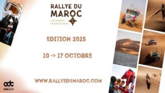 العد العكسي ينطلق من فاس لرالي المغرب 2025: سباق عالمي يجمع بين التحدي والاحترافية