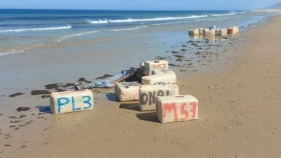 أمواج البحر تفضح محاولة تهريب حشيش في السعيدية