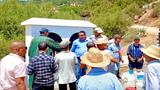 جماعة فناسة باب الحيط تنجز مشاريع لتوفير الماء الصالح للشرب وتخفيف معاناة السكان