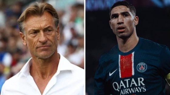 رونار يُشيد بحكيمي: “الأحق بالكرة الذهبية هذا الموسم”