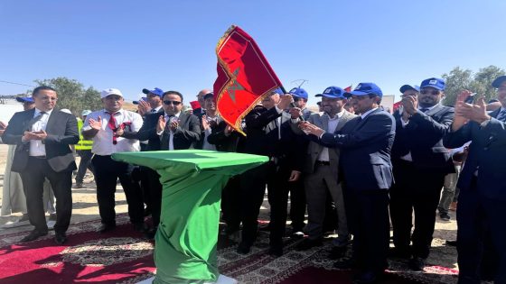 إستقبال عامل إقليم تاونات لوزير التجهيز والماء … دينامية تنموية متسارعة ومشاريع طرقية ومائية كبرى