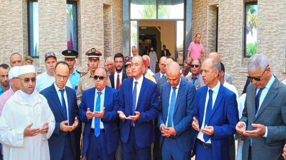 اقليم قلعة السراغنة يستعيد نبض التنمية: عامل الإقليم يدشن شارع الجيش الملكي بالقلعة ومكتب صحي جديد بالعطاوية.