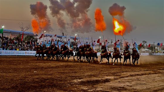 مهرجان الطلبة والرما والخيالة يعود في دورته الثامنة عشرة بصخور الرحامنة.