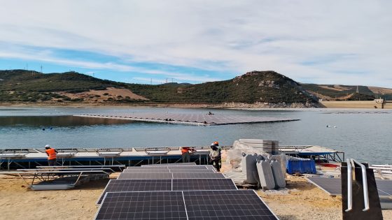 محطة شمسية عائمة: كهرباء نظيفة لميناء طنجة المتوسط
